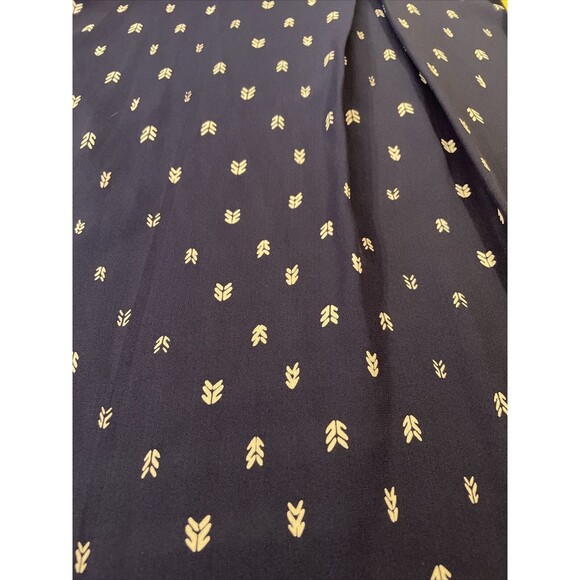 The Impeccable Pig Size Large Mini Tank Dress Navy Blue V Neck Southern Coastal - Picture 6 of 8